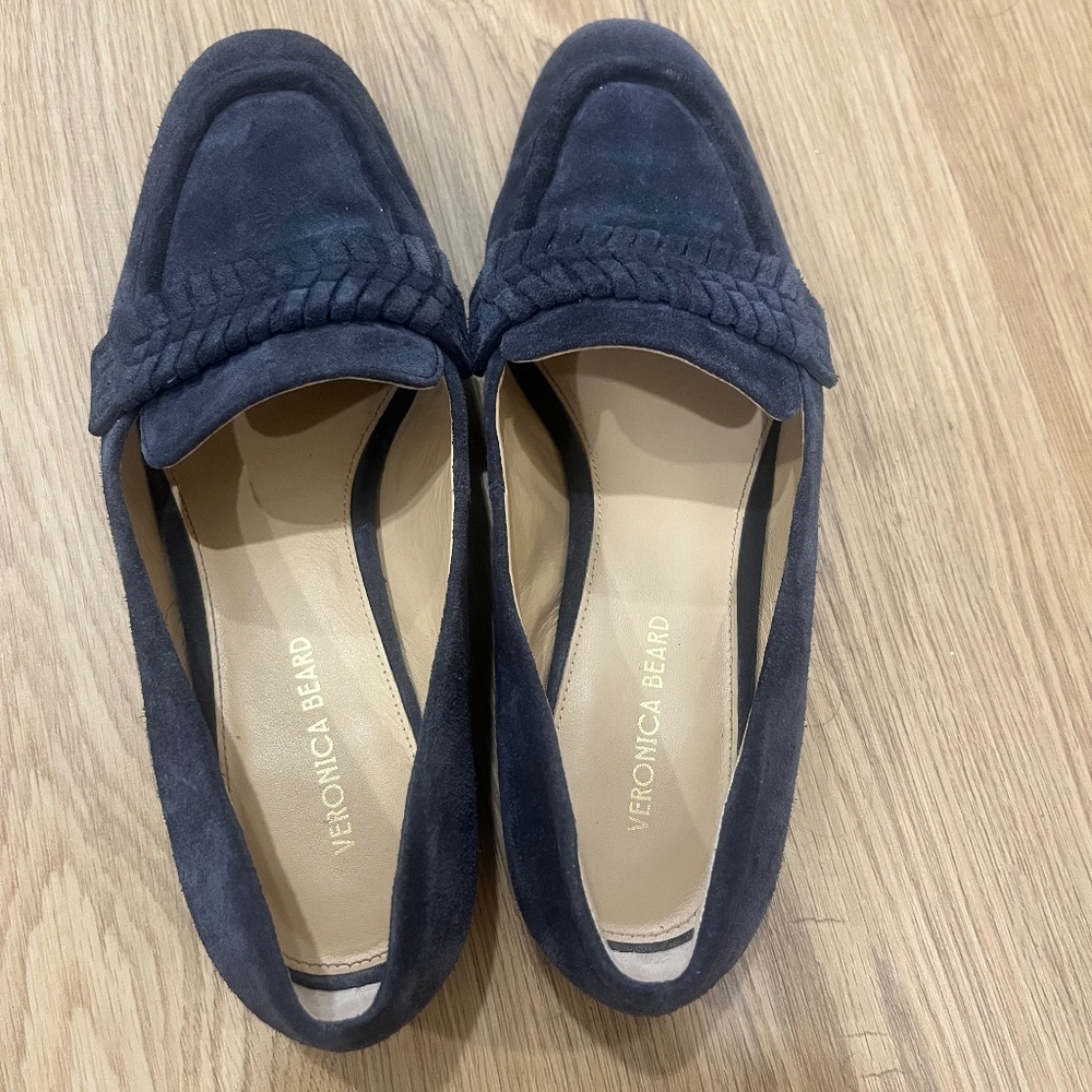 Veronica Beard Arlie Suede Loafer